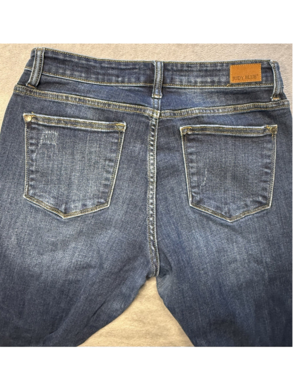 Judy Blue women’s Slim Fit Jeans Size 11/30 High Rise Blue Denim Style JB82549DK